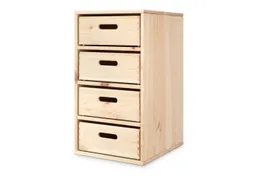 Ehrenkind Kinderregal Aufbewahrungssystem für das Kinderzimmer aus hochwertigem Holz, Modularer Aufbau, individuell kombinierbar – Produktbild 1 von 1