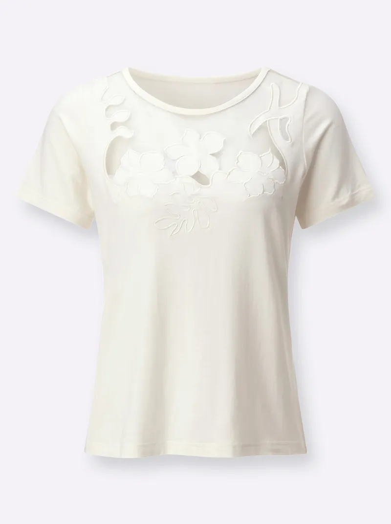 Witt Kurzarmshirt champagner, Champagner, – Produktbild 2 von 2