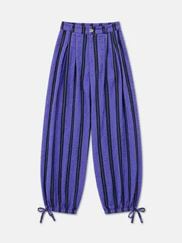 SUITE13LAB SUITE13LAB Damen vegan Hose Nazare Stripes Blau – Produktbild 1 von 1