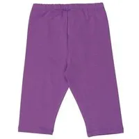Walkiddy Walkiddy 3/4-Leggings Lila Uni Bio-Baumwolle GOTS – Produktbild 1 von 1