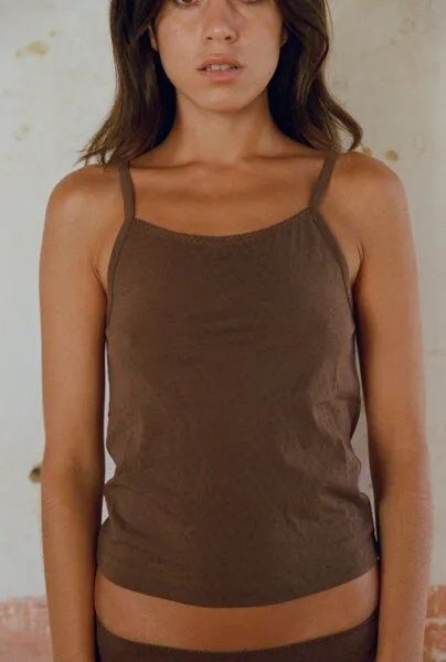 Nénés Nénés Intemprel Tanktop - Caraco, Braun, – Produktbild 1 von 4