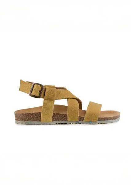 Zouri ZOURI Vegane Sandalen SAND, Gelb, – Produktbild 3 von 4