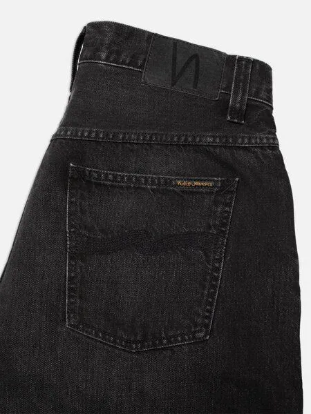 Nudie Jeans Nudie Jeans Jeans-Shorts Zeb Night Dune Black – Produktbild 4 von 4