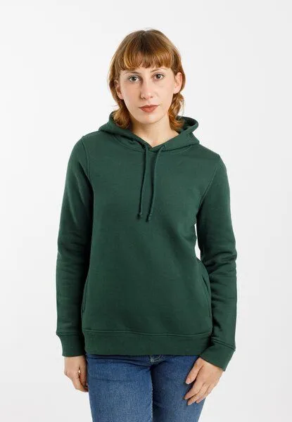 TORLAND TORLAND Damen Hoodie DANI, Grün (forest green), – Produktbild 1 von 4