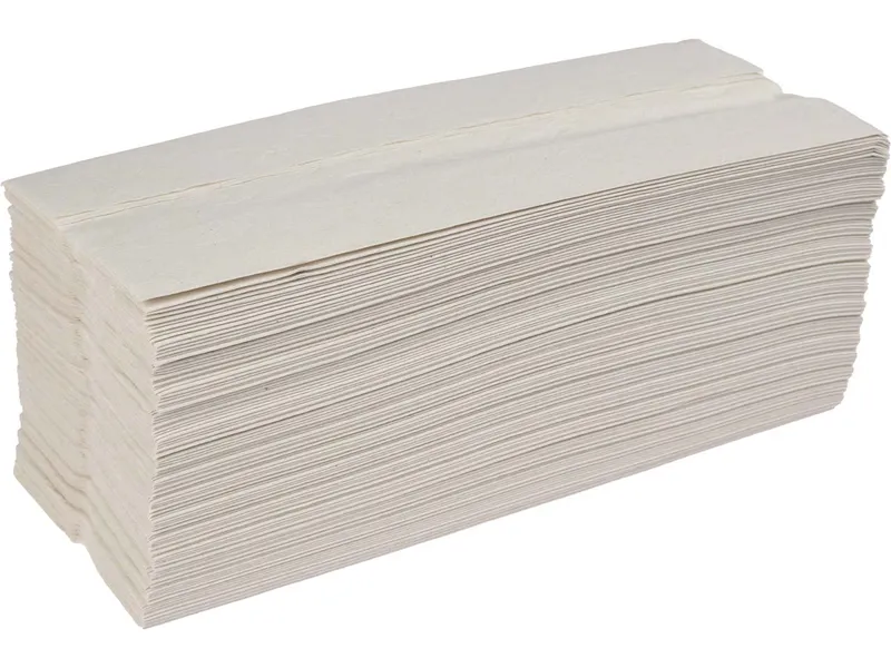 Fripa Fripa 3072 Papierhandtücher 25 x 33 cm, 2-lagig, natur, C-Falz – Produktbild 1 von 1