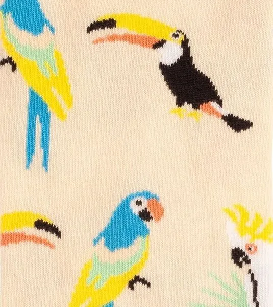 DillySocks DillySocks Socken Sand Aviary aus Biobaumwoll-Mix, Mehrfarbig, – Produktbild 2 von 4