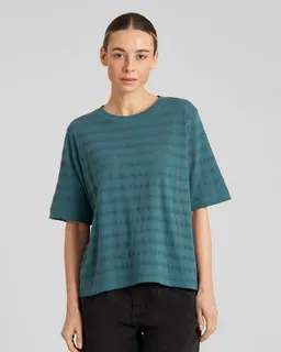 Dedicated DEDICATED T-Shirt Vadstena Lace - Mediterranea Green – Produktbild 1 von 1