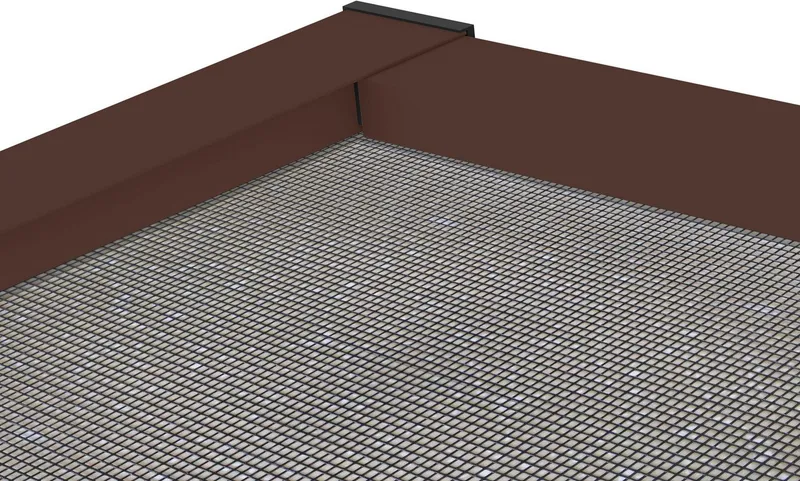 hecht international Insektenschutz-Fensterrahmen MASTER SLIM, Braun, – Produktbild 8 von 8