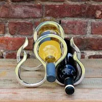 Mitienda Shop Mitienda Shop Weinflaschenhalter aus Zinn "New York" – Produktbild 1 von 1