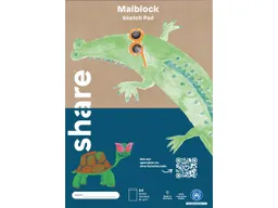 share Malblock DIN A4, 100 Blatt, blanko - neu – Produktbild 1 von 1