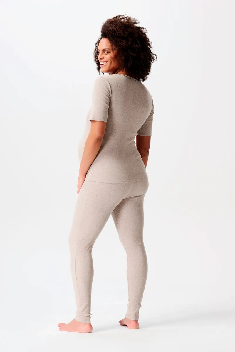 Noppies Maternity Still-Schlaftop Renate, Beige, – Produktbild 3 von 3