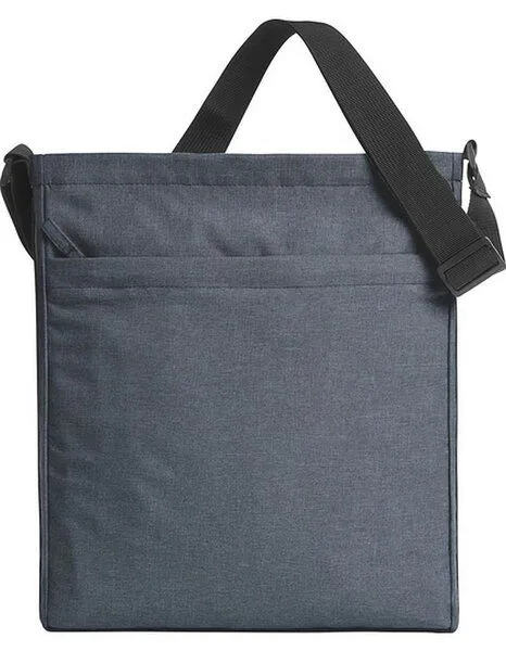 Halfar Halfar Schultertasche CIRCLE, Grün meliert, – Produktbild 3 von 4