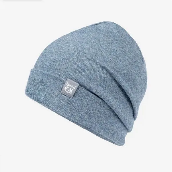 Spirit of OM Spirit of OM Beanie Mütze Bambus, Blue-melange, – Produktbild 1 von 2
