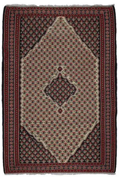 Rugtales Kelim Bidjar „Rugtales“ aus Schurwolle, Beige, – Produktbild 3 von 4