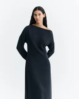 thinking mu Thinking MU Damen vegan Langes Schwarzes Abendkleid – Produktbild 1 von 1