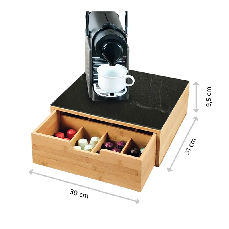 Kesper Box mit Schublade, Natur, – Produktbild 3 von 4