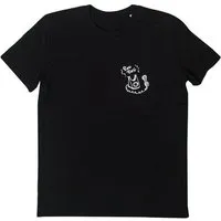 päfjes päfjes Ring Ring Telefon - Brust Motiv - Fair Wear Männer T-Shirt - Schwarz – Produktbild 1 von 1