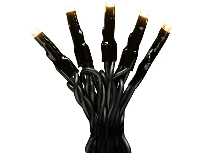 Konstsmide Konstsmide LED-Lichterkette Micro, 100 Dioden warmweiß, Kabel schwarz – Produktbild 1 von 1
