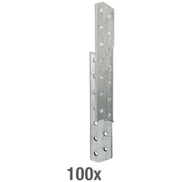 Alberts ALBERTS Sparren-Pfettenanker, links, sendzimirverzinkt, BxTxH 32x32x210 mm,100St. – Produktbild 1 von 1
