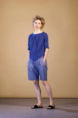 FORMAT FORMAT COSY II shorts, light denim – Produktbild 1 von 1
