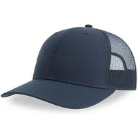 Atlantis Headwear Atlantis Headwear Basecap Atlantis Bryce Cap Mesh Cap zweifarbig aus Recyceltem Polyester Truckercap, Navy/navy, – Produktbild 1 von 1