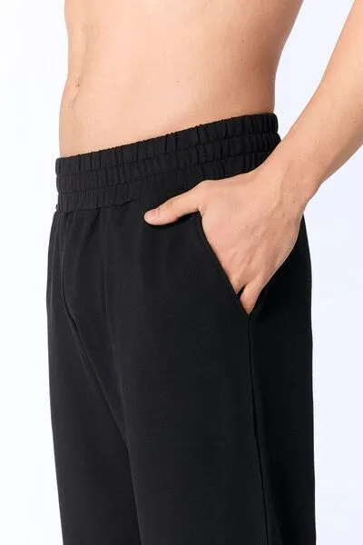 True North True North Herren Caprihose aus Bio-Baumwolle und Modal Hose Short 2315, Schwarz, – Produktbild 3 von 3
