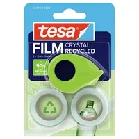 Tesa Tesa Mini Abroller inkl. 2 Rollen 10 m x 19 mm "CRYSTAL RECYCLED" – Produktbild 3 von 3