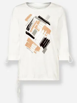 Witt Witt Print-Shirt ecru-schwarz-bedruckt – Produktbild 1 von 1