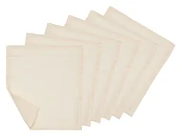 HANS NATUR Baby Waschlappen Mullwaschlappen Bio-Baumwolle 6er-Pack 27 x 30 cm – Produktbild 1 von 1