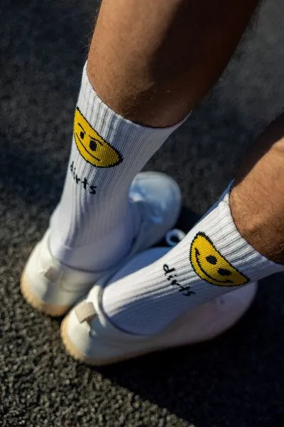 DIRTS dirts Be Picky Socks, White, – Produktbild 2 von 2