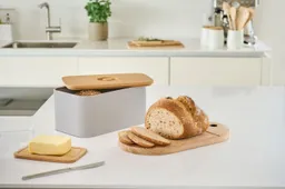 Zeller Present Brotkasten, Bambus, Metall, (1-tlg), besonderes Design – Produktbild 1 von 1