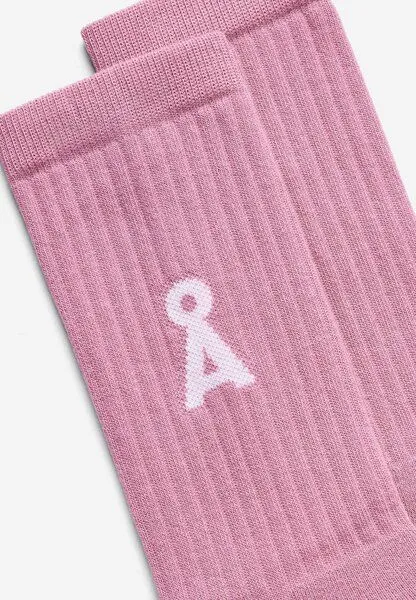 ARMEDANGELS ARMEDANGELS SAAMUS BOLD Unisex Socken aus Bio-Baumwoll-Mix, Washed berry, – Produktbild 3 von 4