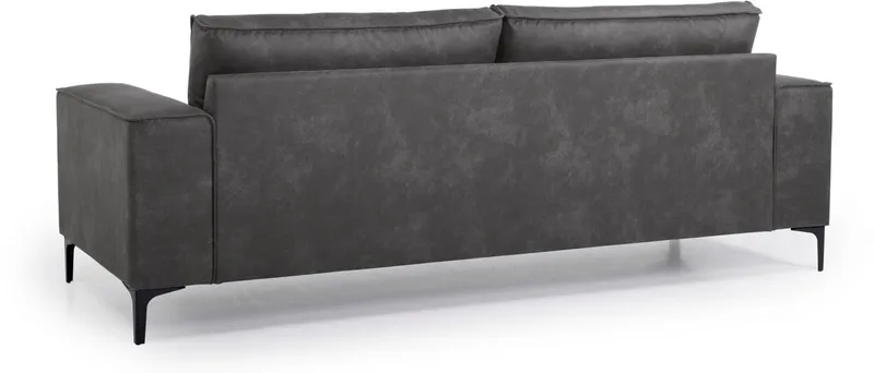 OTTO home 3-Sitzer OLAND Luxus-Microfaser, Sofa, B: 224 cm, Skandi-Design, Grau, – Produktbild 5 von 5
