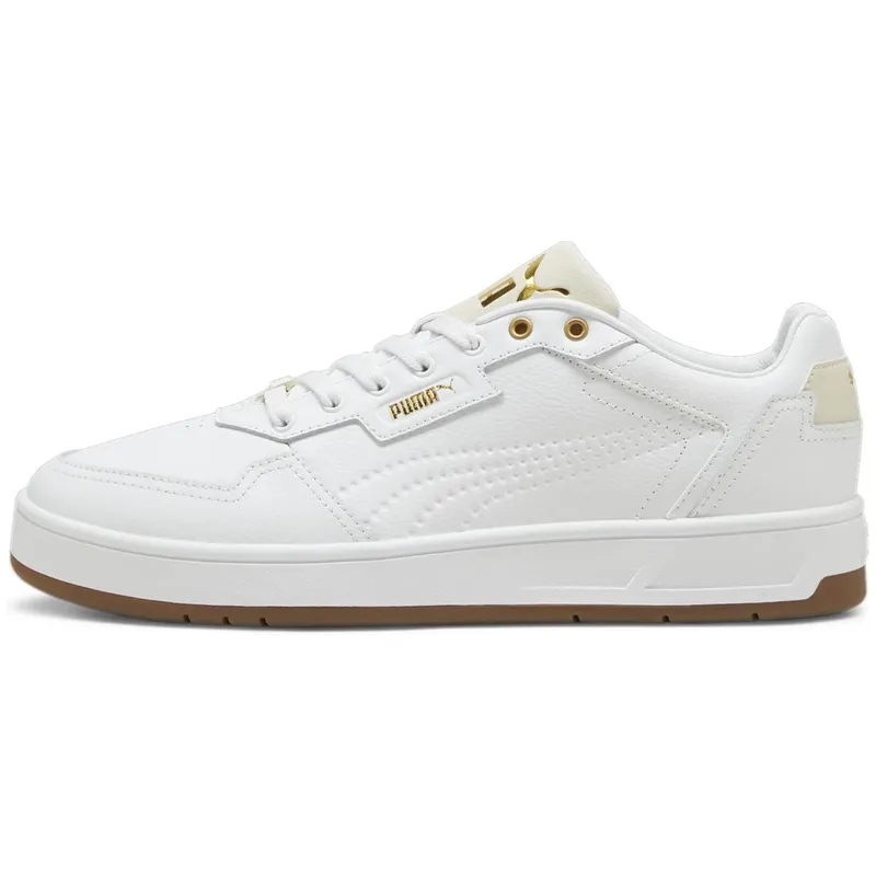Puma Puma Court Classic Lux Unisex Sneaker Low, Weiß, – Produktbild 3 von 5