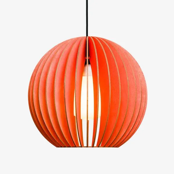 IUMI DESIGN IUMI DESIGN Leuchte AION, Rot lasiert, – Produktbild 1 von 4