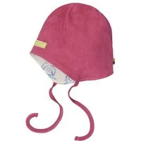loud proud loud + proud Babys & Kinder Wendemütze aus Baumwoll-Fleece, GOTS-zertifiziert, Rouge(pink), – Produktbild 1 von 1