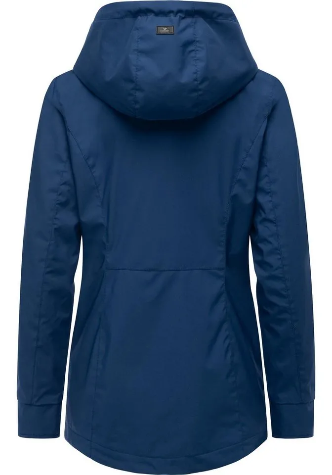 ragwear ragwear Outdoorjacke Alvena Summer YOUMODO Wasserdichte und atmungsaktive Übergangsjacke, Blau, – Produktbild 4 von 5