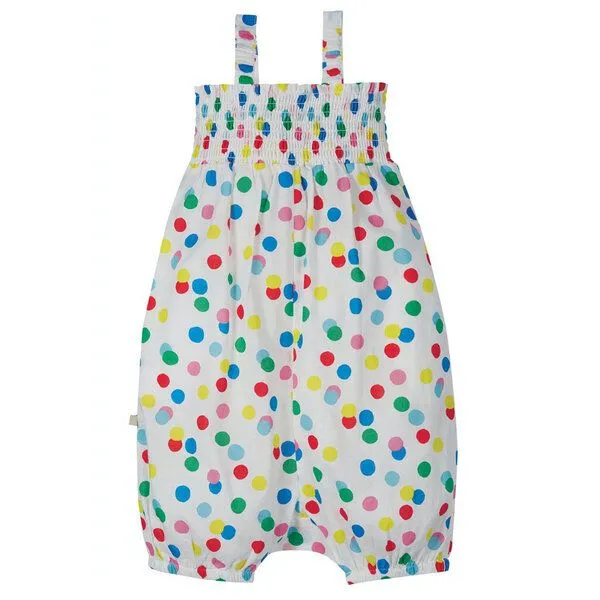 Frugi Frugi Latzhose Suri mit Polka Dots Sommerhose – Produktbild 3 von 4