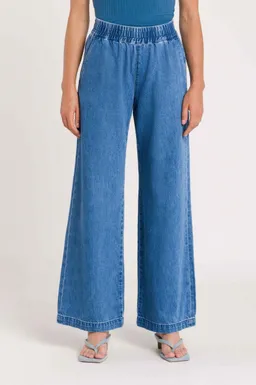 Kings Of Indigo Kings of Indigo Damen vegan Jeans Noriko Quennell Mid Washed Blau – Produktbild 1 von 1