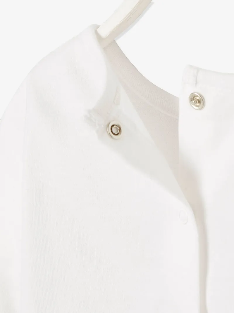 Vertbaudet Baby Shirt mit Aufschrift, Weiß, – Produktbild 3 von 4