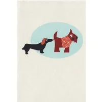 Salon Elfi Salon Elfi Grußkarte Hundebekanntschaft – Produktbild 1 von 1