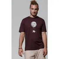 watapparel watapparel T-Shirt Unisex Funny Spaceman, Red brown, – Produktbild 1 von 1