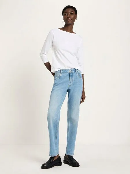 LANIUS LANIUS Jeans mit Aufschlag, Blue, – Produktbild 3 von 5