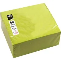 ProNappe 40 ProNappe Servietten 38 x 38 cm, kiwigrün – Produktbild 1 von 1