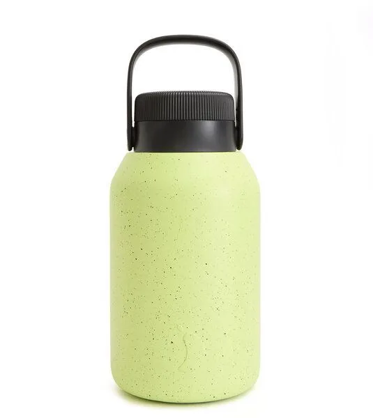 Chillys Chillys Chilly's Big Mouth Trinkflasche isoliert, aus Edelstahl, Grey, – Produktbild 2 von 8