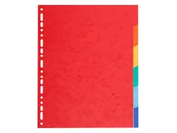 Exacompta Exacompta Register blanco, aus Recyclingkarton, 6-teilig, DIN A4+ – Produktbild 1 von 1