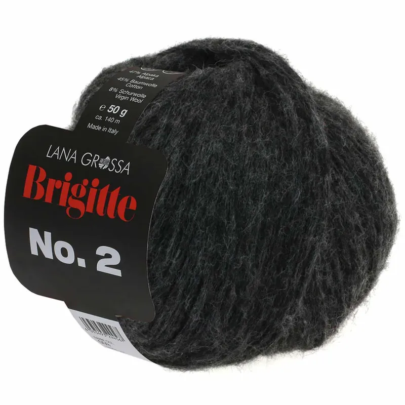 Lana Grossa Lana Grossa Brigitte No.2 Schwarz, Schwarz, – Produktbild 1 von 1