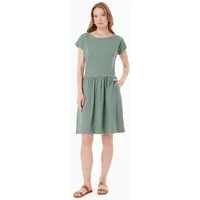 ORGANICATION ORGANICATION Slub-Jersey-Kleid aus Bio-Baumwolle, Green tea, – Produktbild 1 von 1