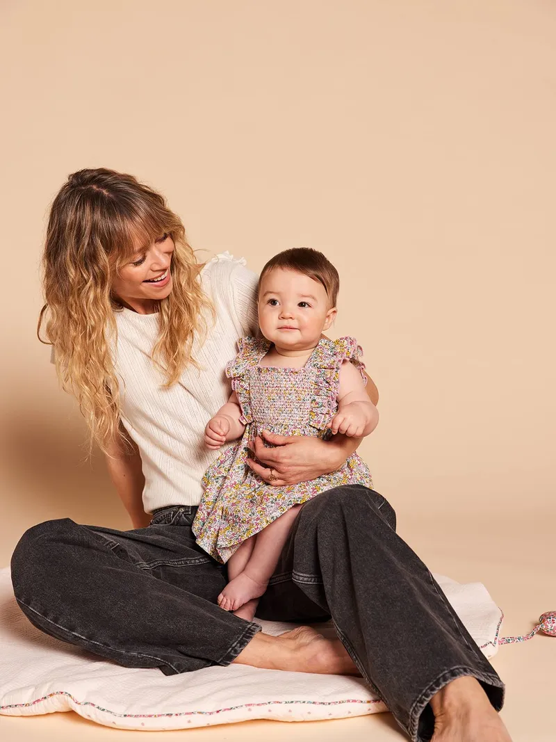 Envie De Fraise Baby Kleid mit Slip Geschwister-Capsule ENVIE DE FRAISE, Mehrfarbig, – Produktbild 3 von 4