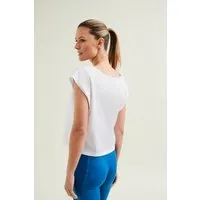 Wellicious Wellicious Cropped Dance Vest, Diamond white, – Produktbild 1 von 1